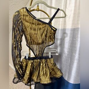 Perfect Condition Weissman Child Large “Way You Make Me Feel” Black Gold Dance